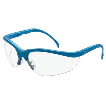 EXOTIC Klondike Blue Frame Clear Lens Safety Glasses EX670095